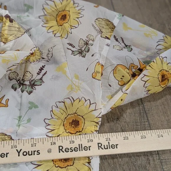 Disney Spirit Jersey Windbreaker Womens XS All Over Print Hoodie Pullover NWT - Picture 8 of 10